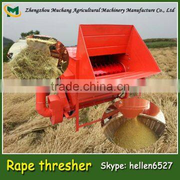 Good performance gasoline engine rape thresher machine