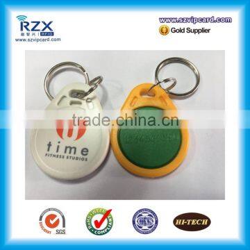 ABS plastic T5577 RFID key fob for access control