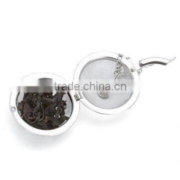 Eco-friendly food grade stainless steel tea infuser ball