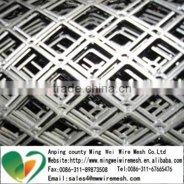 Stainless steel or Galvanized or Aluminum expanded metal mesh