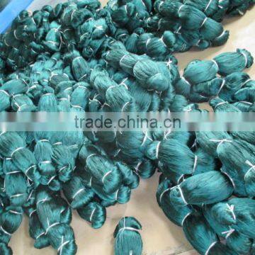 dark green multifilament fishing net