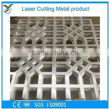 laser cutting stainless steel window decoration