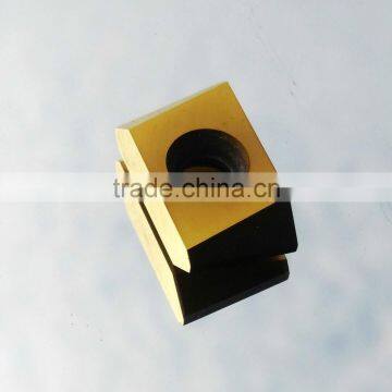 LSE323R02 TiN coated carbide indexable milling inserts