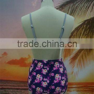 2016 Heart Printing High Waist Bikini photo-4