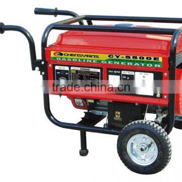 Four stroke Max. Power: 6.5KW Gasoline generator (CY-6500E)