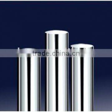 Induction hardened chrome plated steel bars