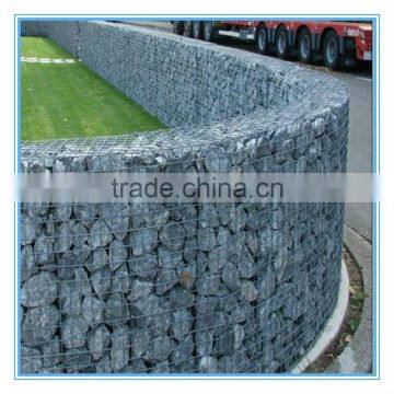 stone cage for retaining wall/gabion mesh