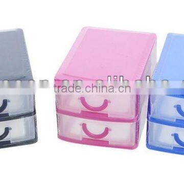 MINI PLASTIC DRAWER,2-TIER,SIZE:13*9*8CM