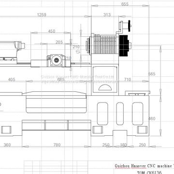 China High Quality CNC Lathe With 2500rpm/min Spindle photo-3