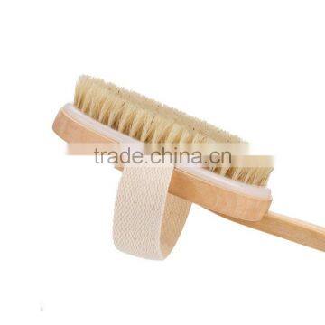 Good Quality Natural Boar Bristles Body Cleaning Brush photo-4