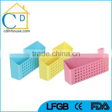 Colorful Small Storage Plastic Baskets With Hook photo-6