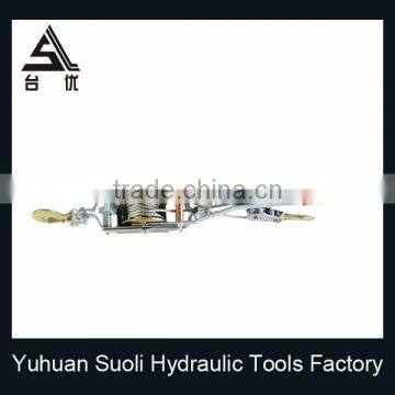 3T Hand Rachet Puller With Single Gear Double Hook photo-3