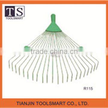 Garden Grass Leaf Rake With Teeth R103 photo-6
