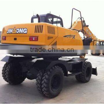 Chinese Construction Machine JGM909 Wheeled Excavator photo-2