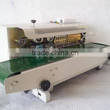 FR900 Plastic Film Sealing Machine+Horizontal Sealing+Date Printing+Seal Belt photo-3