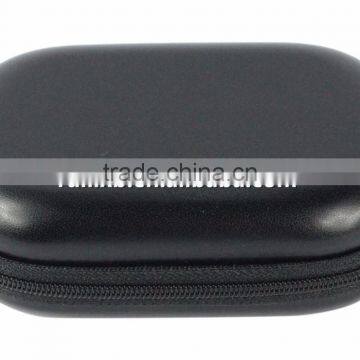 OEM Easy Carrying Small PU Earphone Accessory Waterproof EVA Earphone Case / Bag / Box With Mesh Pocket photo-2