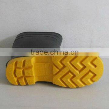 100% PVC Anti-slip Rain Boot/Industrial Work Safety Boot/CE EN ISO 20345 S5 PVC Safety Boots photo-5