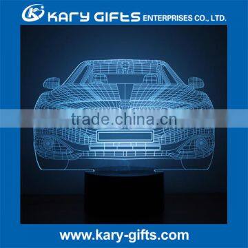 Football,car, Fish Shape Night Light 3D Art Deco Led Table Lamps 3D Home Decoration Kids Gift Light photo-2