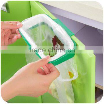 Plastic Hanging Garbage Rubbish Bag Holder Kitchen Cupboard Garbage Bag Storage Rack photo-3