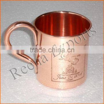 12 oz Moscow Mule Mug 2014 season Personalized logo