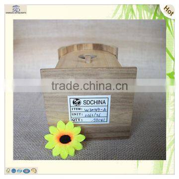 Unfinished Eco Dome Carved Bird Nest House Cages photo-4