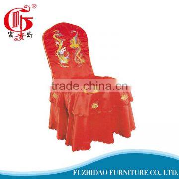 Yellow Spandex Lycra Wedding Chair Cover photo-4