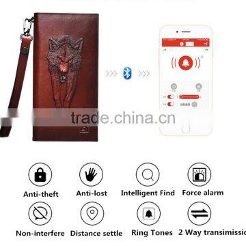 Genuine Leather Wallet, Smart Bluetooth Mobile Control Anti-theft, Anti-lost,Alarm,Multi-functional Business Gift Purse photo-4