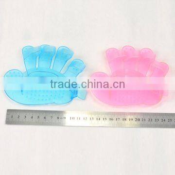 Rubber Material Gloves Pet Dog Cleaning Bath Glove Pet Grooming Brush photo-3