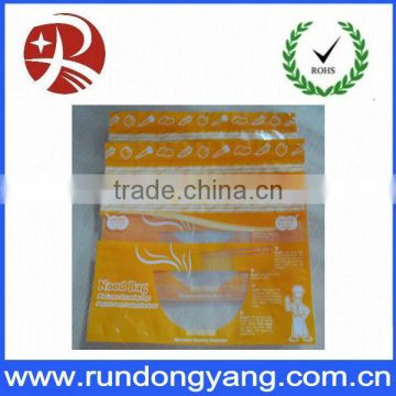 Customized printed self seal food bag