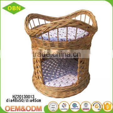 Wholesale 100% Handmade Indoor Pet Bed Wicker Luxury Top Grade Eco-friendly Pet House photo-4