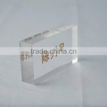 Clear Acrylic Number Plates photo-3