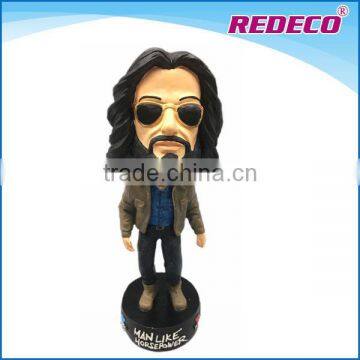 Custom made resin bobble head for sale