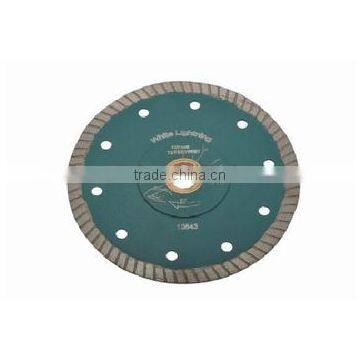 Super thin turbo fine diamond cutting blade