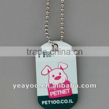 promotional custom metal dog tag