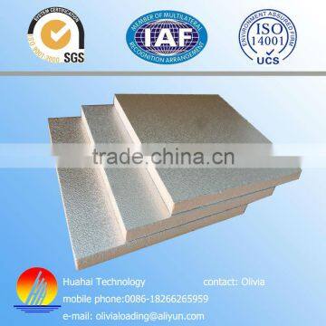 hvac pre-insulated PU foam air duct panel/ PU foam duct board