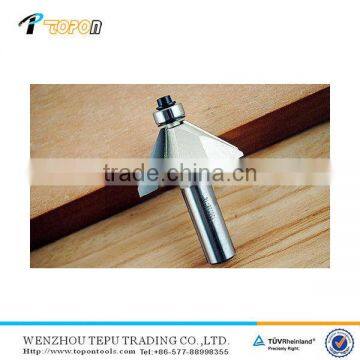 Tungsten Carbide Tip 45 degree Chamfer Router bit