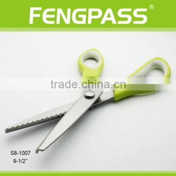 S8-1007 23.6CM 2Cr13 Stainless Steel Blade With PP+TPR Plastic Comfortable Handle Tailoring Scissors photo-4