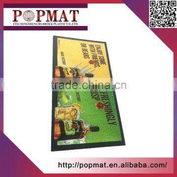 Promotional Rubber Non Woven Fabric Bar Mat photo-2