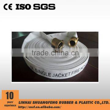 1.5" Inch SINGLE JACKET FIRE FIGHTING HOSE WITH NST BRASS COUPLING photo-2