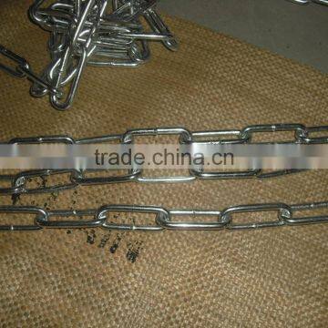 China supply Din763 long link chain for decorative