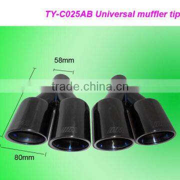High Quality Auto Part Stainless Steel 304 Universal Exhaust Muffler Tip photo-3