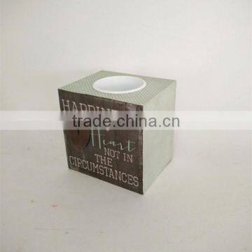 HOT SALE Cheap Decorative Tea Light Wood Candle Holder photo-2