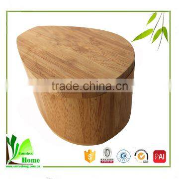 China Wholesales Kitchen Original Round Bamboo Spice Jar photo-4