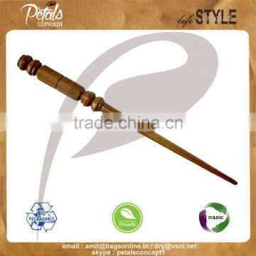 Hi-Quality Teak wood smooth finish oily surface wooden wands