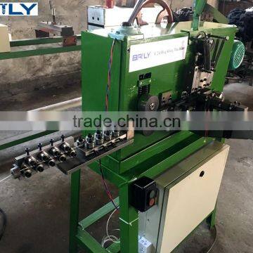 Professinal Factory Supply Hot Melt Tapes Hog Ring / c Shape Nails /c Ring Staples Making Machine photo-4