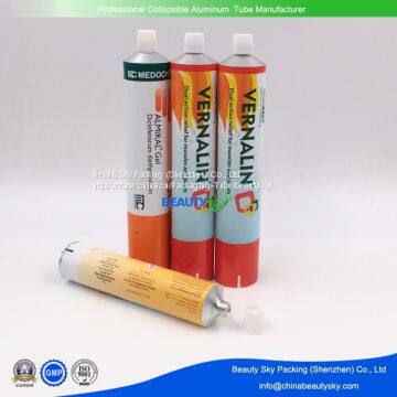 100ml Volume 6c Printing Aluminum Tube for Glue / Adhesive / Ab Rubber