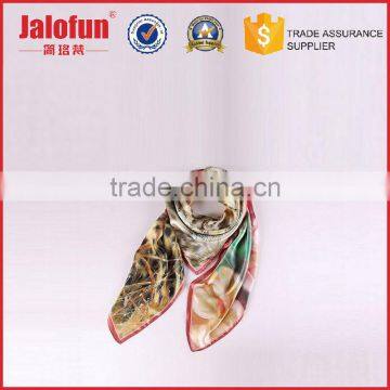 Promotion Gift Custom Embroidery New Style Personalized Silk Scarf