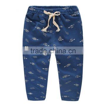 Pictures of trousers for kids print car 100 cotton pants