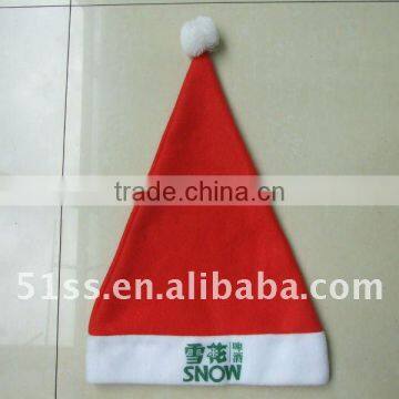 Promotional Christmas Hat With silk