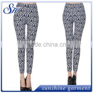 2017 Wholesale OEM Services Women 92% Polyester 8% Spandex Brushed Legging photo-4